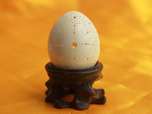 丨 一匹黑马 丨 蛋雕艺术