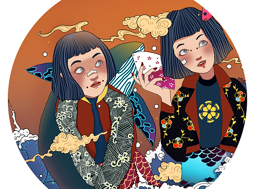 浮世绘恶人鱼
