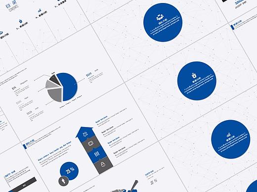 大气简洁设计风格年终汇报总结PPT