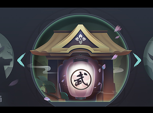 游戏UI瀑布流作品精选1