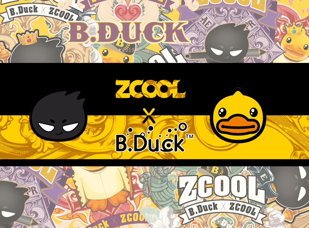 ZCOOL   X   B.DUCK联名扑克图腾
