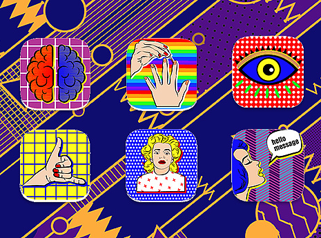 华为EMUI主题设计-波普-P.O.P