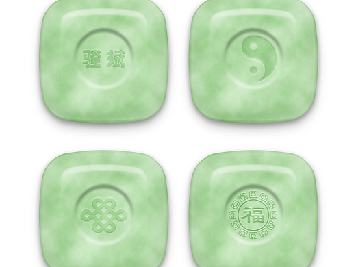 特效玉效果图标