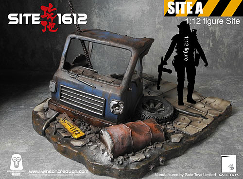 猿创作 × GATE TOYS 1:12情境「SITE攻地1612」场景