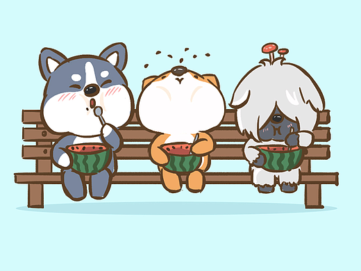 抓住夏天的尾巴插画-艺术插画330164年前登录后发布留言添加表情还没