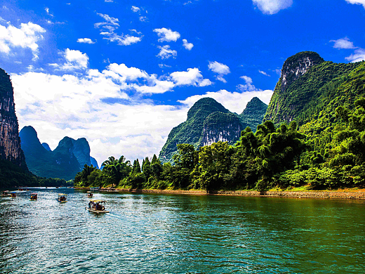 微信旅游广告-桂林漓江美系列
