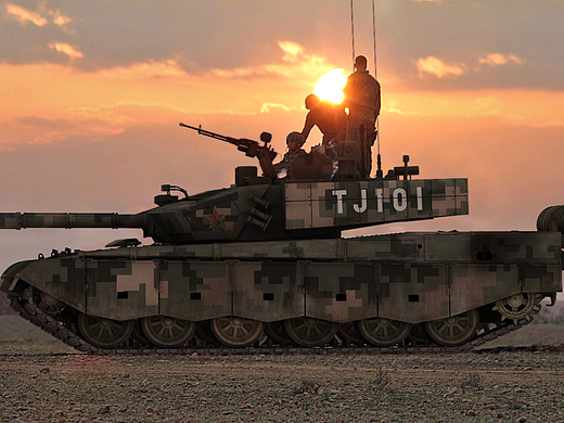 中国陆军99A主战坦克 ZTZ-99A MBT