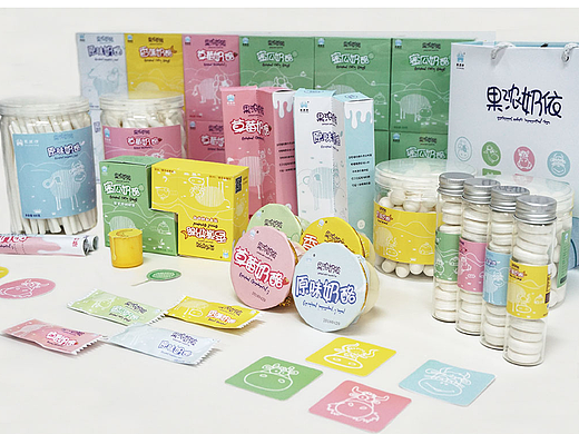 草原情奶制品包装设计