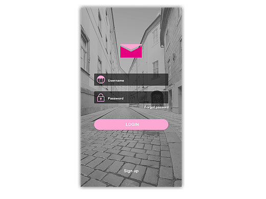 登陆界面（个人主页-ZMjI2NzMxMjQ=） - APP界面 - 站酷设计师啵啾小姐原创素材 - 站酷ZCOOL