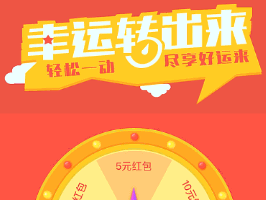 大转盘活动交互动效demo