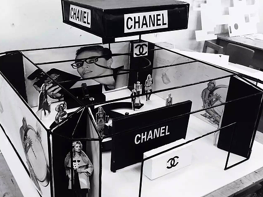 香奈儿展台展示设计