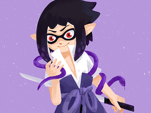 乌贼佐助+章鱼艾斯