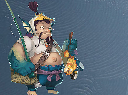 3D手绘模型_鲶鱼精