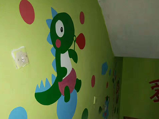 幼儿园彩绘（个人主页-ZMjI4NTU5ODQ=） - 绘画 - 站酷设计师丛林薇薇原创素材 - 站酷ZCOOL