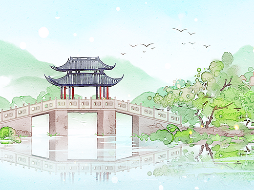 西湖十景。