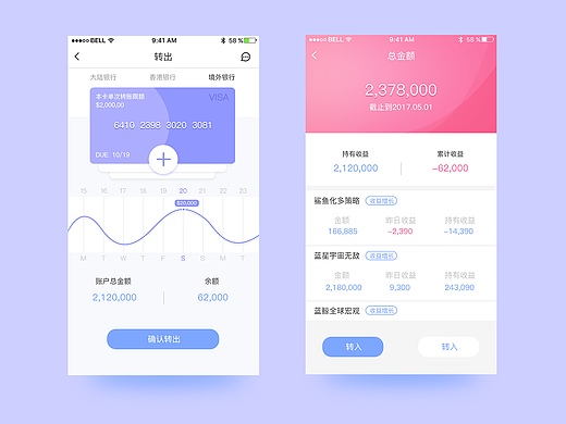 金融app页面