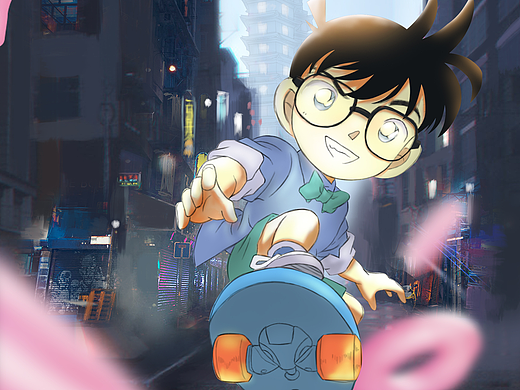 最甜柯南（个人主页-ZMzEzNTQyMTY=） - 商业插画 - 站酷设计师原一JAMES原创素材 - 站酷ZCOOL