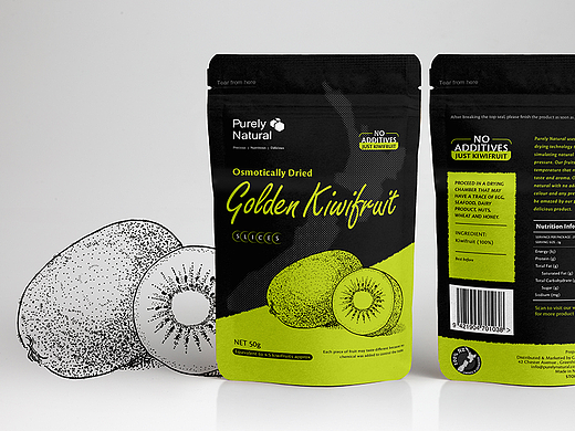 新西兰 Purely Natural 果干包装