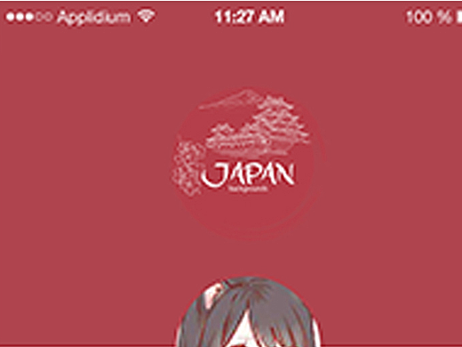 日语卡片App ui设计 移动ui设计