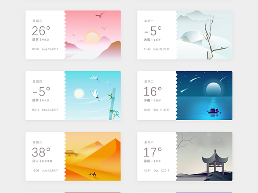 天氣界面動效（個人主頁-ZMjM3MDMyMjg=） - 動效設(shè)計 - 站酷設(shè)計師Dansu原創(chuàng)素材 - 站酷ZCOOL