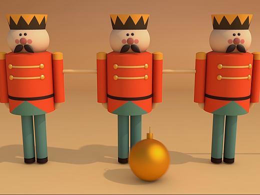 【MERRY X'MAS】C4D练习