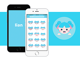 “脸脸”卡通形象设计