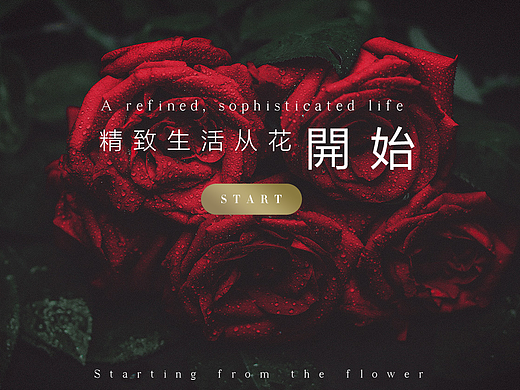 鮮花專題頁面網(wǎng)頁設(shè)計（個人主頁-ZMjI5NTMyODg=） - 電商 - 站酷設(shè)計師夏或或原創(chuàng)素材 - 站酷ZCOOL