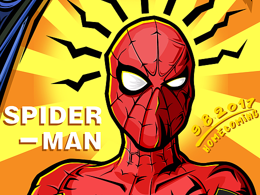 全民目擊蜘蛛俠同人作品征集（個人主頁-ZMjM0Njk3NzY=） - 商業(yè)插畫 - 站酷設(shè)計師AmbitionYu原創(chuàng)素材 - 站酷ZCOOL