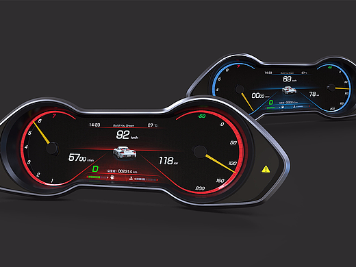 汽车仪表造型设计