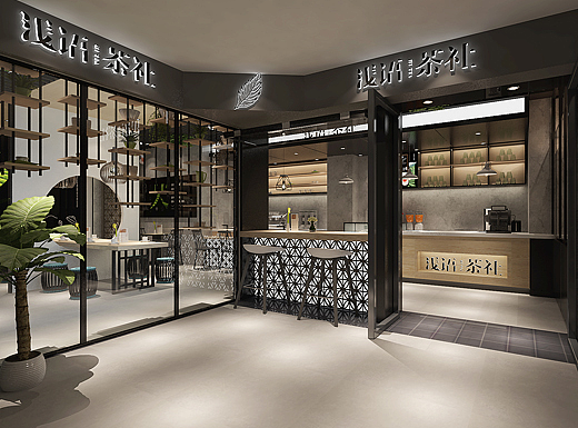 浅语茶社|餐饮空间设计