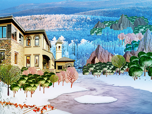 龙湖春夏秋冬四篇