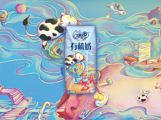 QQ星：天马行空包装设计