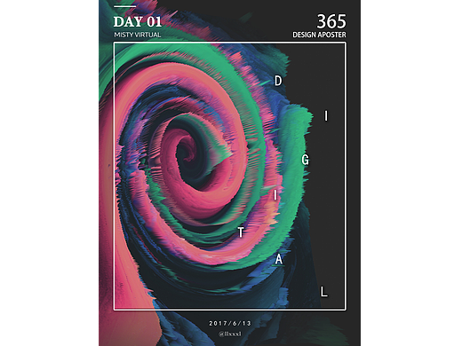 POSTER-DAY-01（个人主页-ZMjIzMjg0MjQ=） - 海报 - 站酷设计师llxxxl原创素材 - 站酷ZCOOL