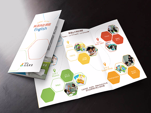 暑期英语特色课程折页