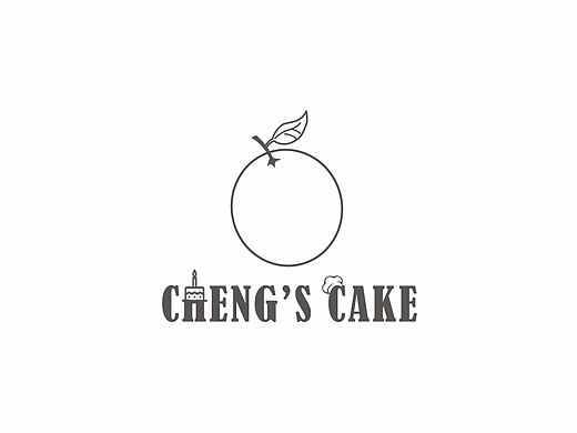 橙子蛋糕LOGO