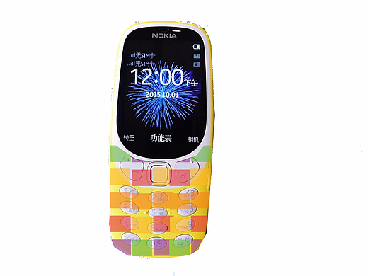 nokia 3310色块设计