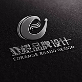 E橙创客品牌设计的头像