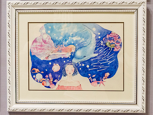 水彩原创插画毕业设计＃青春答卷2017＃