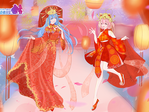 花嫁（個人主頁-ZNDI4NTY1NDQ=） - IP形象 - 站酷設(shè)計師語雪森原創(chuàng)素材 - 站酷ZCOOL