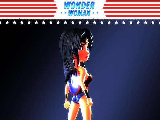 玩偶版WonderWoman