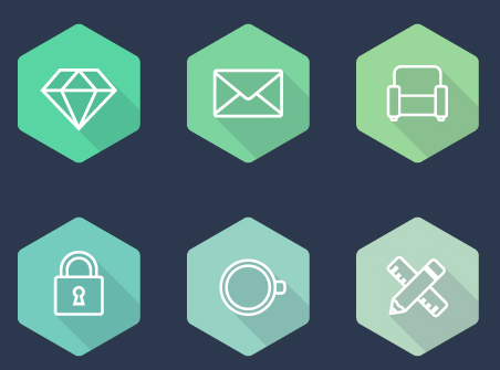 关于微渐变的icon绘制_Alone米-站酷ZCOOL