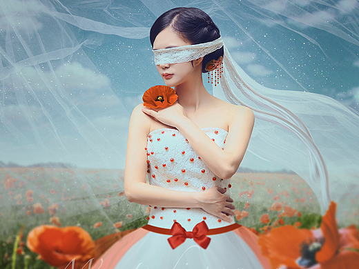 鱼、花、蝶 与 女 孩