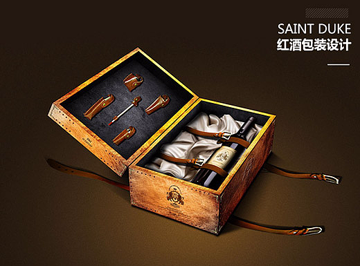 Saint Duke 红酒包装设计