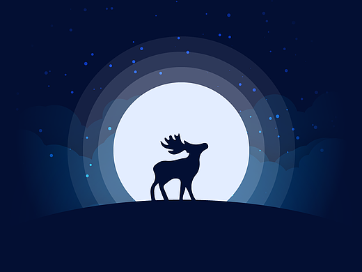 月光下的小鹿（個(gè)人主頁(yè)-ZMjM3NTExMTY=） - 創(chuàng)作習(xí)作 - 站酷設(shè)計(jì)師LIN_UP原創(chuàng)素材 - 站酷ZCOOL