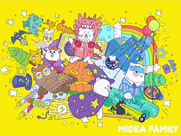 Midea faimly-魔法SHOW