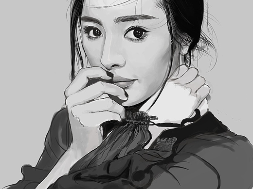 明星画像（个人主页-ZMjM4NzA5NjQ=） - 绘画 - 站酷设计师JANNYEN原创素材 - 站酷ZCOOL