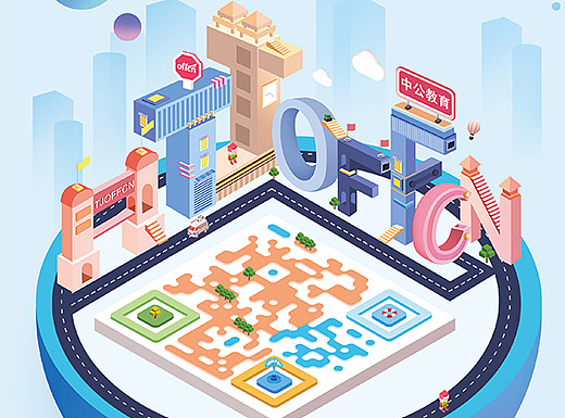 二维码插画-练习