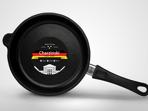 德国坦克锅 锅底标签设计 飞机稿