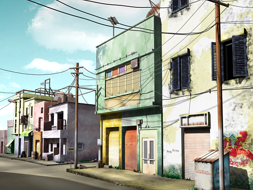 大学时期三维作品（部分）