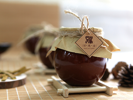 “百草堂”中草药系列包装设计及衍生品设计